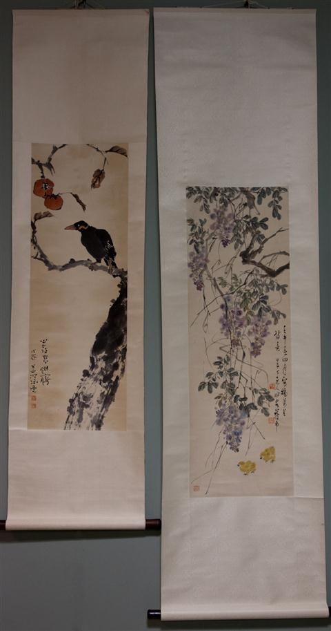 TWO CHINESE PAINTINGS the first 1478e8