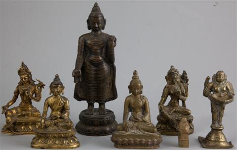 GROUP OF SINO TIBETAN AND INDIAN 1478f0