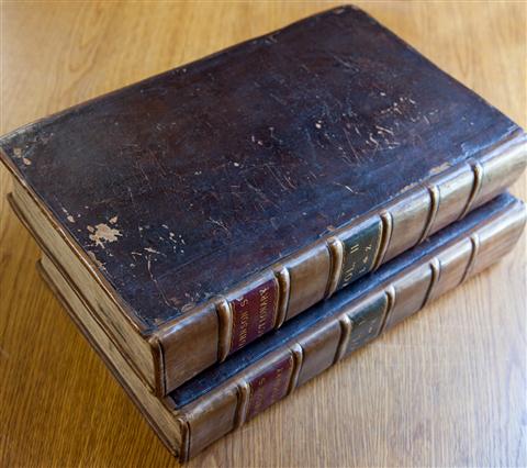 SAMUEL JOHNSON DICTIONARY LONDON 1755