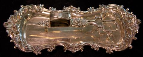OLD SHEFFIELD PLATE SNUFFER TRAY