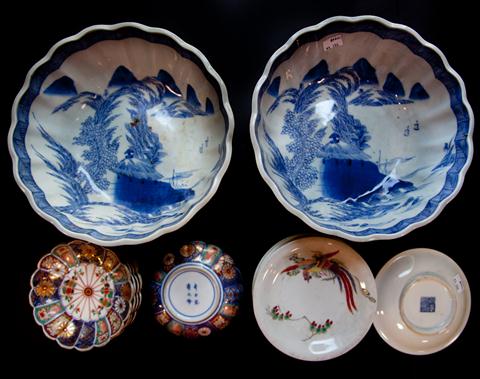 GROUP OF ASSORTED JAPANESE PORCELAIN 147a39