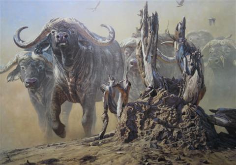 JOHN BANOVICH CAPE THUNDER Chromolithograph: