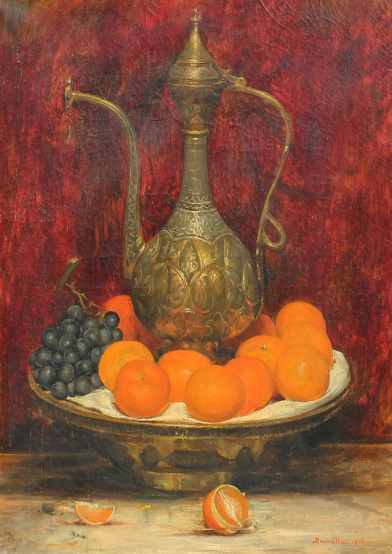 IMPRESSIVE STILL LIFE PAINTING 147a9b