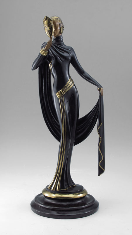 ERTE LA MASQUE BRONZE 18 1 4  147ac8