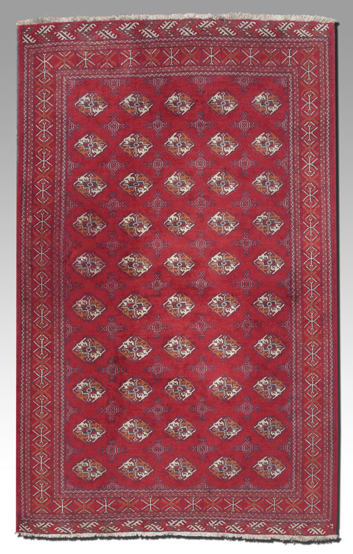 MODERN AFGHANI BOKHARA HAND KNOTTED 147b42