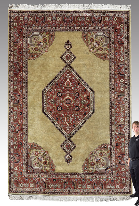MODERN INDO PERSIAN HAND KNOTTED 147c47