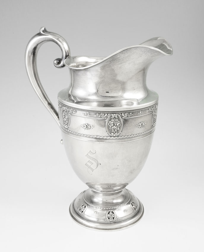 WALLACE ROSE POINT STERLING PITCHER: