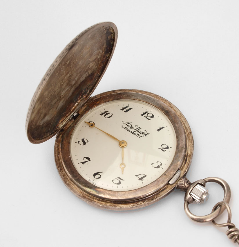 STERLING AERO POCKET WATCH: Gentleman's