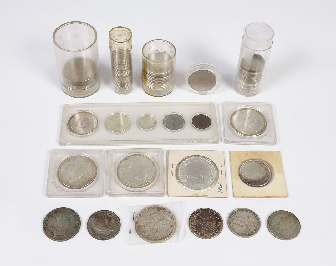 COLLECTION OF CANADIAN SILVER  147d84