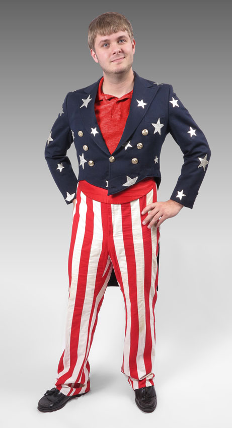 CIRCUS PERFORMER UNCLE SAM SUIT: