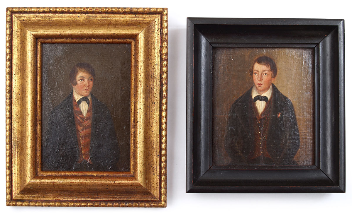 TWO 19TH CENTURY MINIATURE PORTRAIT