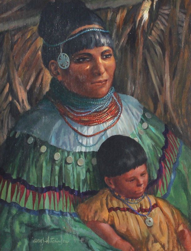 HUTCHINSON James (American 1931-): Seminole