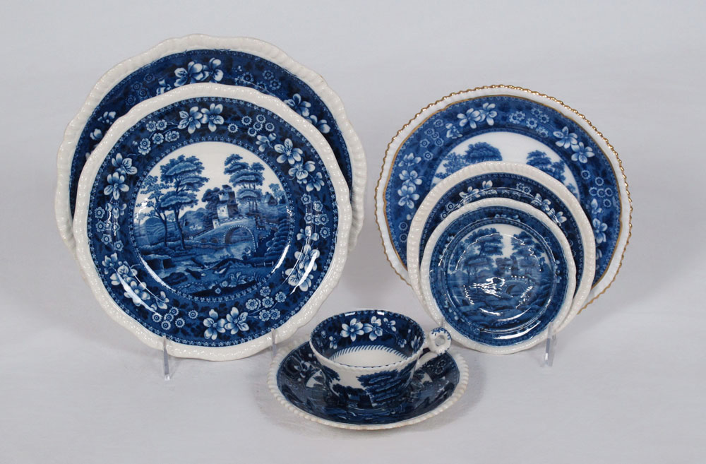 COPELAND SPODES TOWER BLUE CHINA: To