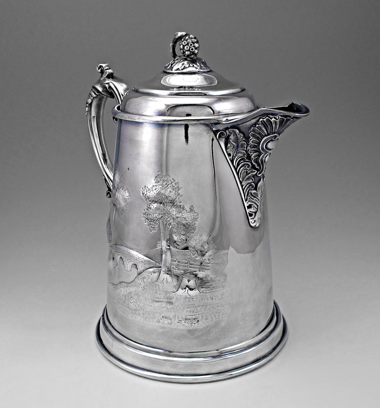 SILVERPLATE DOUBLE WALLED ICED WATER