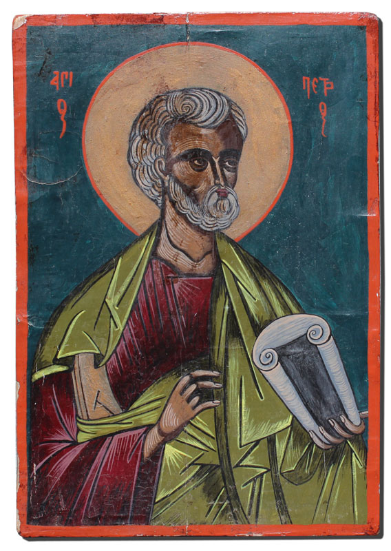 LATE 19TH EARLY 20TH C GREEK ICON 147ed8