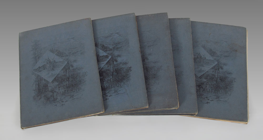 5 VOLUMES PICTURESQUE CALIFORNIA 147ee4