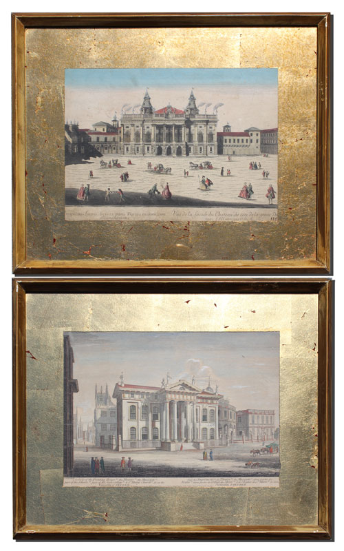 PAIR OF ANTIQUE PRINTS TO INCLUDE: