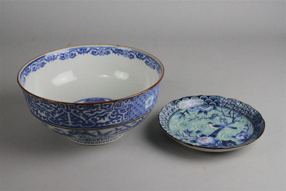 CONTEMPORARY JAPANESE DISH AND BOWL