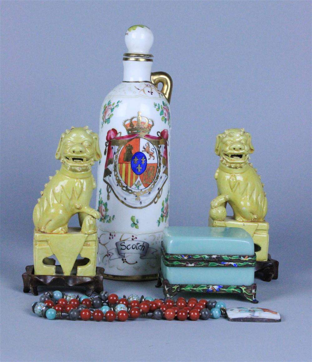 GROUP OF CHINESE DECORATIONS EARLY