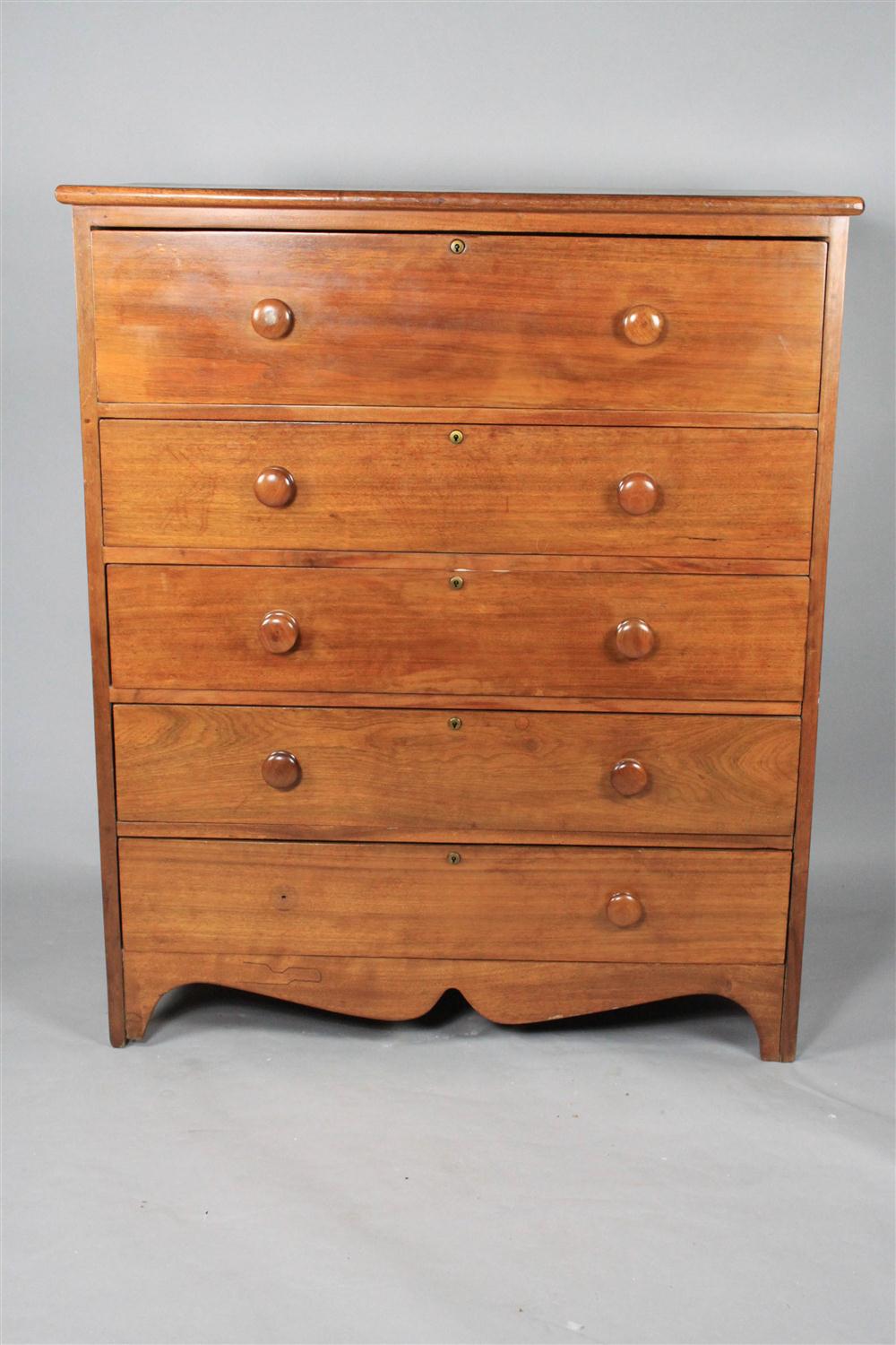 AMERICAN SOUTHERN BUTTERNUT CHEST 147fba