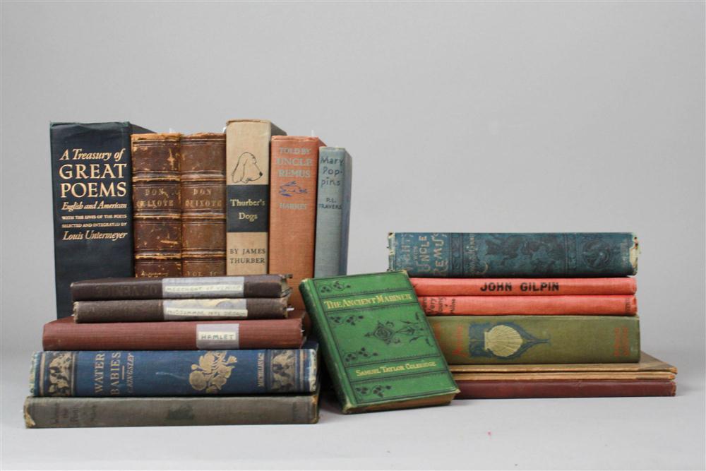 COLLECTION OF MOSTLY ANTIQUE BOOKS