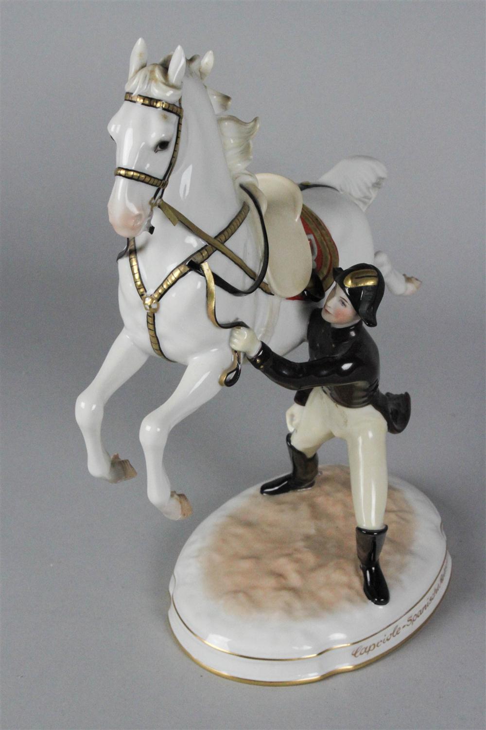 AUGARTEN PORCELAIN LIPIZZANER GROUP