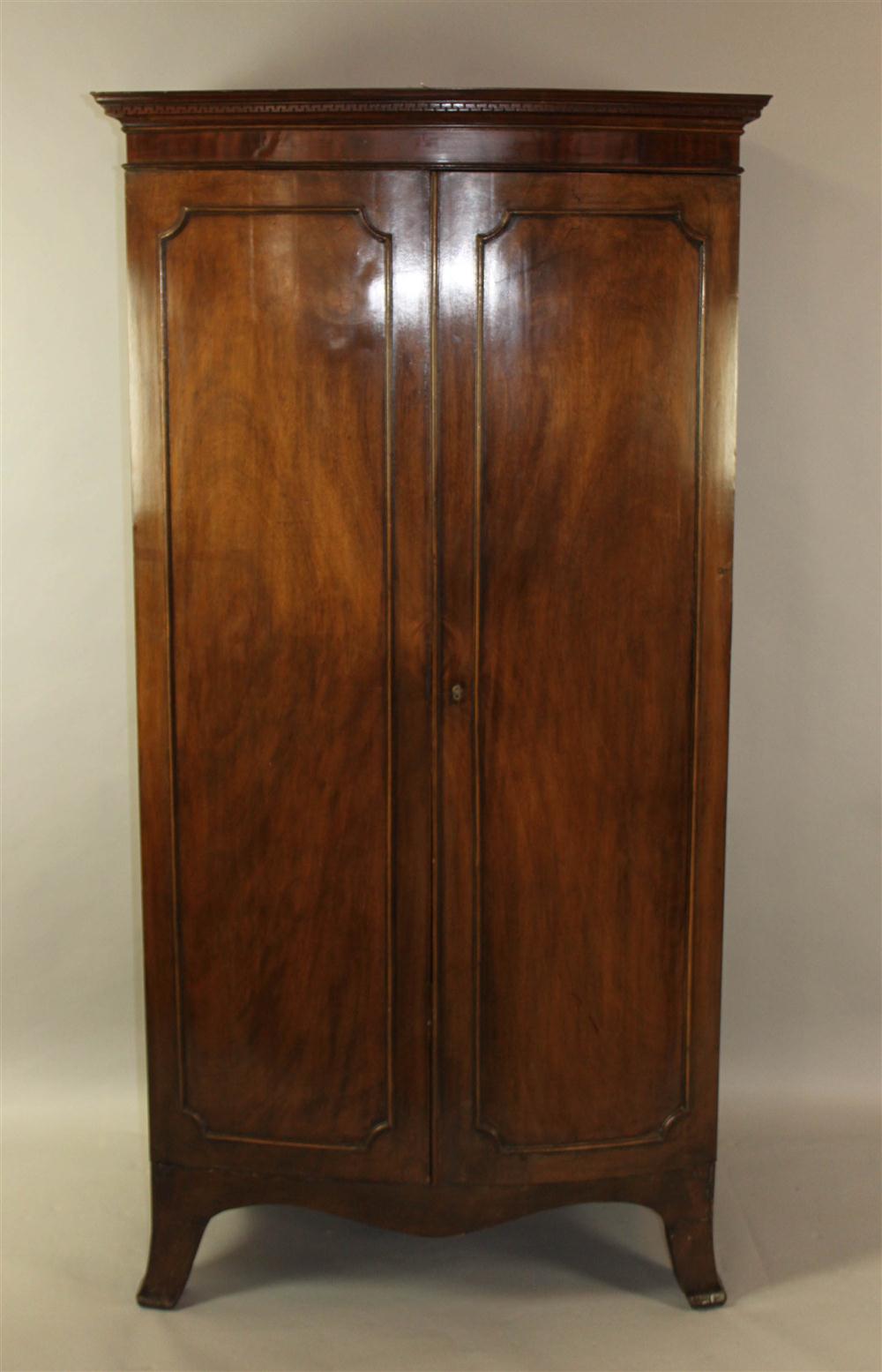 GEORGE III STYLE MAHOGANY CABINET