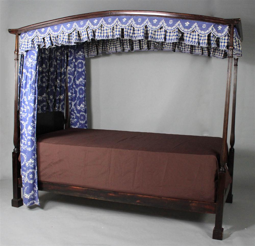 FEDERAL STYLE MAHOGANY TESTER BED 14806c