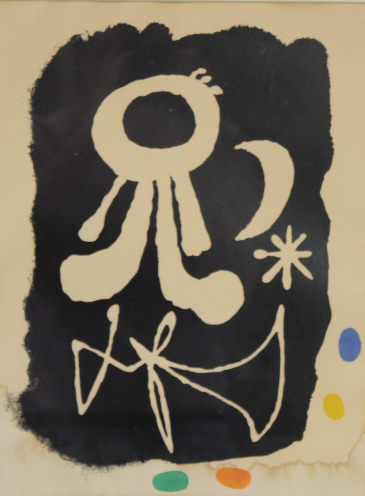 JOAN MIRO ILLUSTRATION FROM PARLER 148160