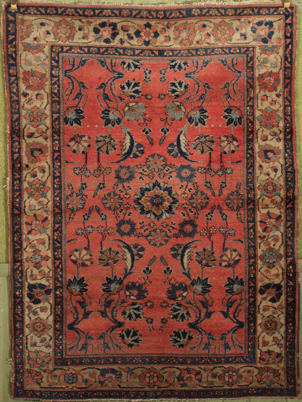 ORIENTAL RUG: MALAYER4'6 x 6'1''