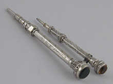 A Victorian sterling silver telescopic 14ab29