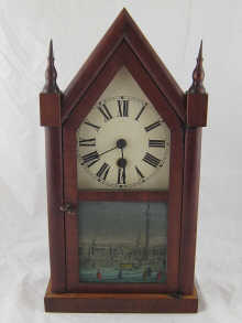An American steeple clock with