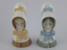 A pair of Royal Worcester figures
