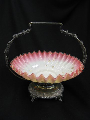 Victorian Silverplate & Art Glass