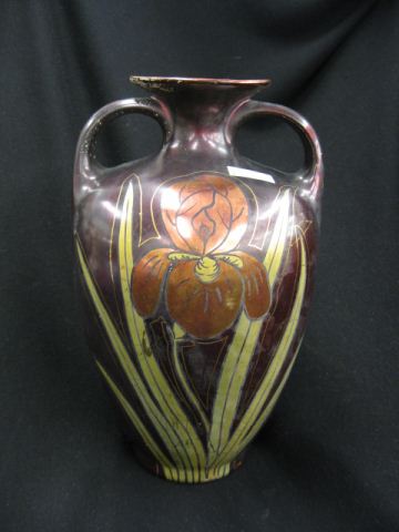 Keramos Art Pottery Iridescent Vase