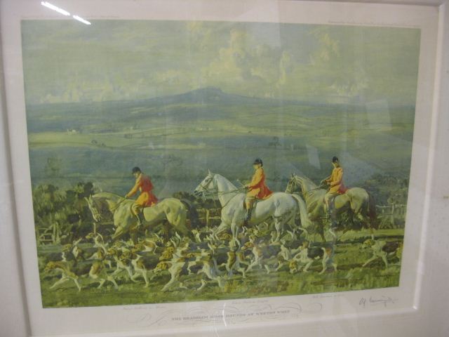 Alfred Munnings Lithograph ''The