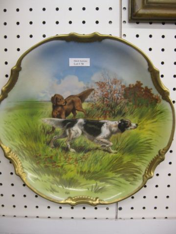 Handpainted Porcelain Charger setters 14ac32