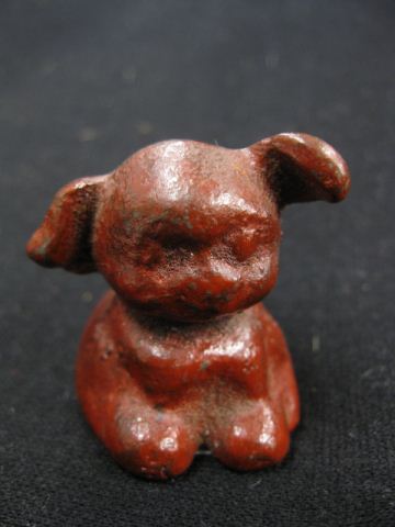 Hubley Miniature Cast Iron Figural 14ac56