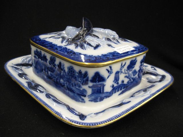 Minton Flow Blue Ironstone Sardine 14ac66