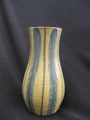 Japanese Studio Pottery Vase signed 14acbf
