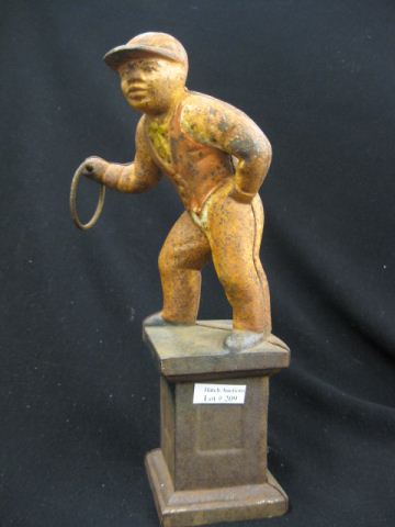 Cast Iron Figural Doorstop of a 14acc7