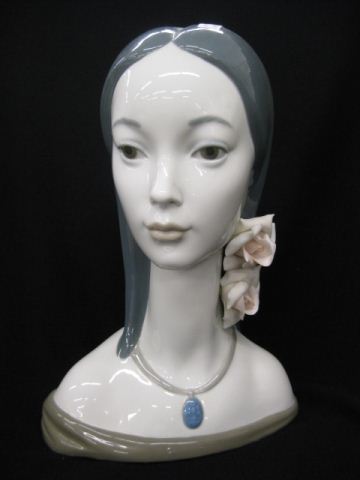 Lladro Porcelain Figurine bust 14ad25