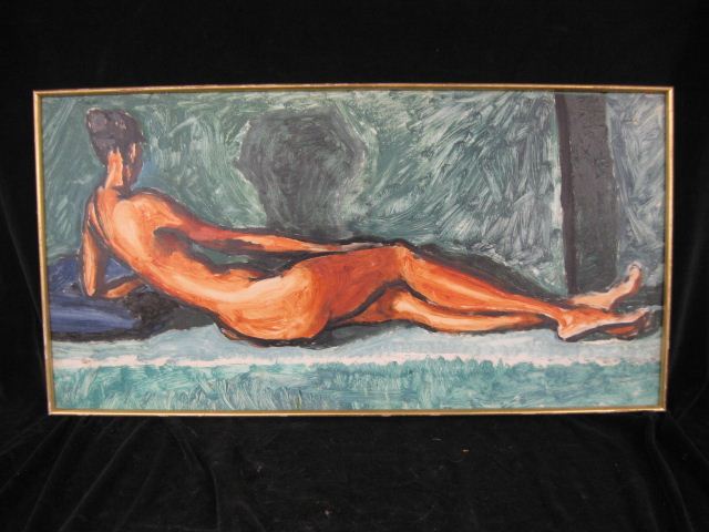 Michael Leszczynski Oil reclining nude