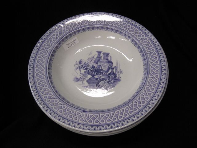 Set of 6 Victorian Transferware