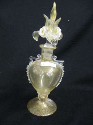 Venetian Art Glass Perfume Bottle