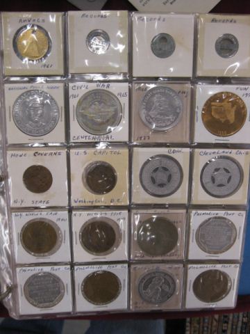 Collection of 270 Tokens Medals 14adb7