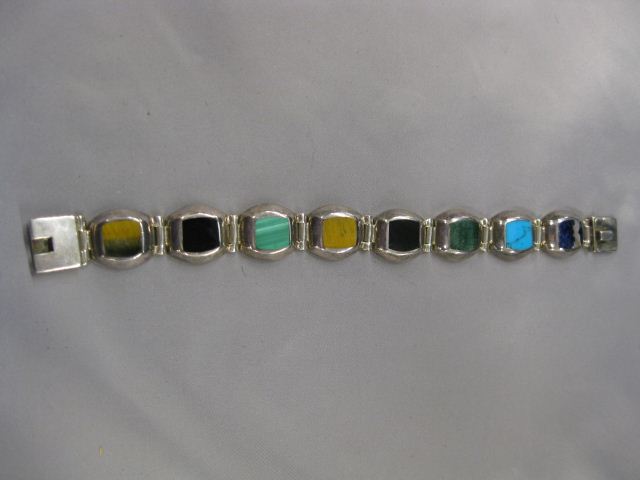 Gemstone Sterling Bracelet 8 14adcf
