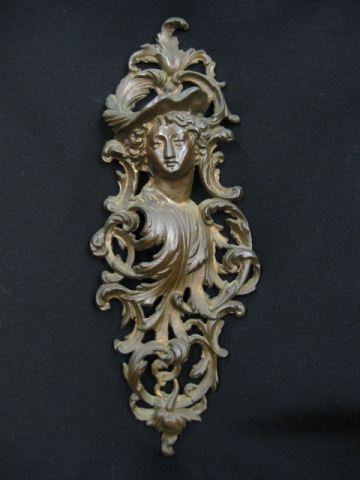 Victorian Figural Wall Match Safe