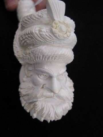 Meerschaum Carved Figural Pipe