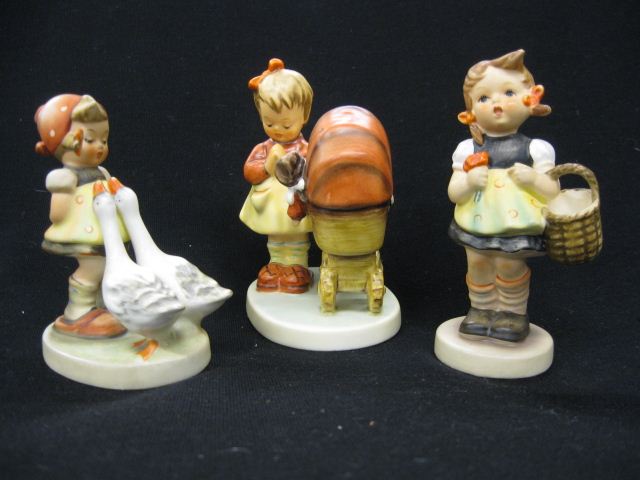 3 Hummel Figurines;''Doll Mother''